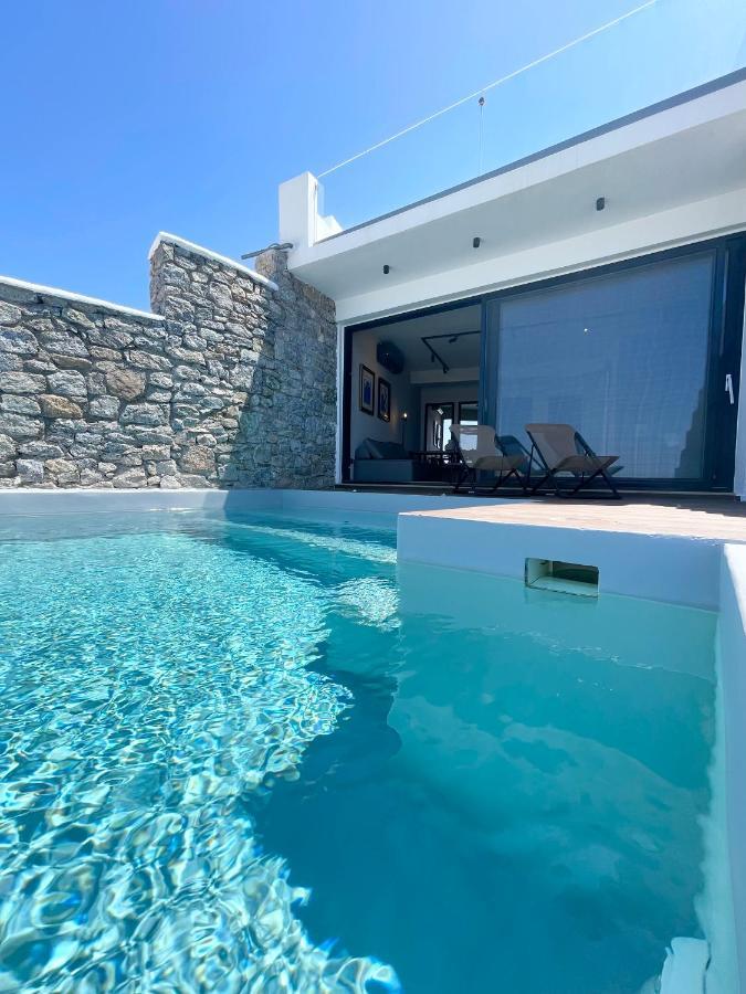 Luxury House With Private Pool At Elia Beach Mykonos Town المظهر الخارجي الصورة